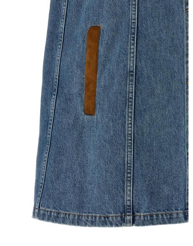 베르사체 [해외직구] 26SS 베르사체 원피스 VE328872BM BLUE 착용컷