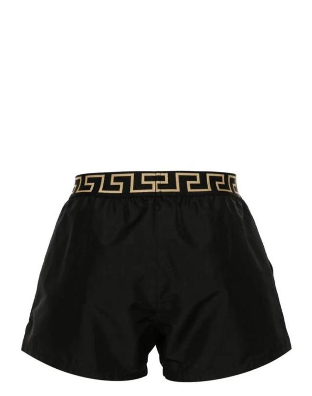 베르사체 [해외직구] 26FW 베르사체 스윔팬츠 ABU010221A11120 A80G BLACK GOLD GREEK KEY 착용컷