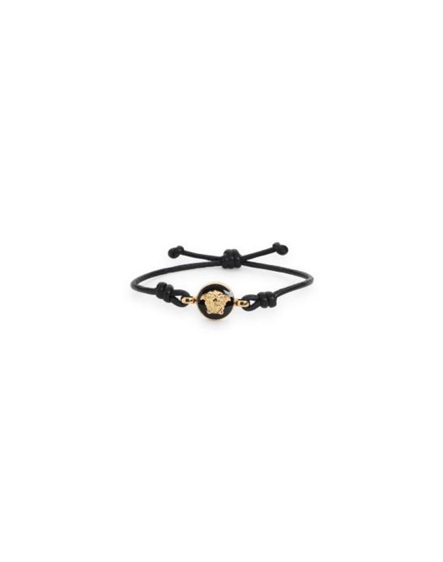 베르사체 [해외직구] 26FW 베르사체 팔찌 1024482 1A04575 1B680 BLACK SUN GOLD 착용컷
