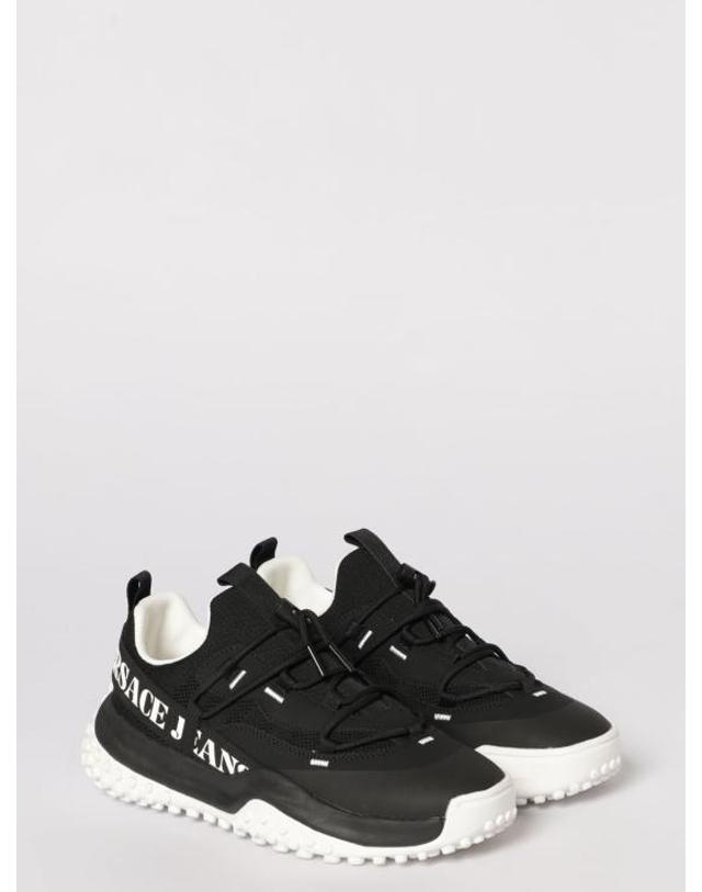 베르사체 [해외직구] 26SS 베르사체 스니커즈 80YA3SN2ZSE10 899 Black 착용컷