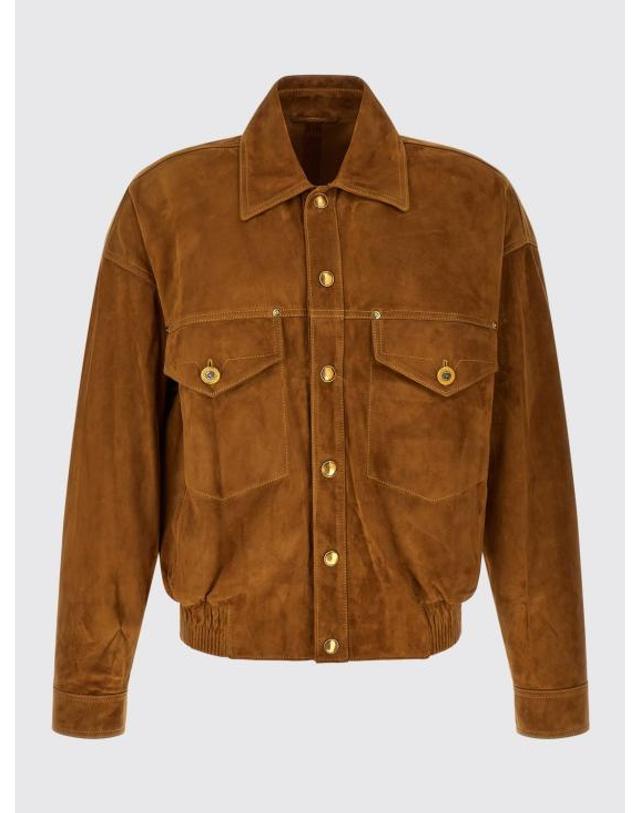 베르사체 [해외직구] 26FW 베르사체 무스탕 10253901A18380 1NN90 Brown 착용컷