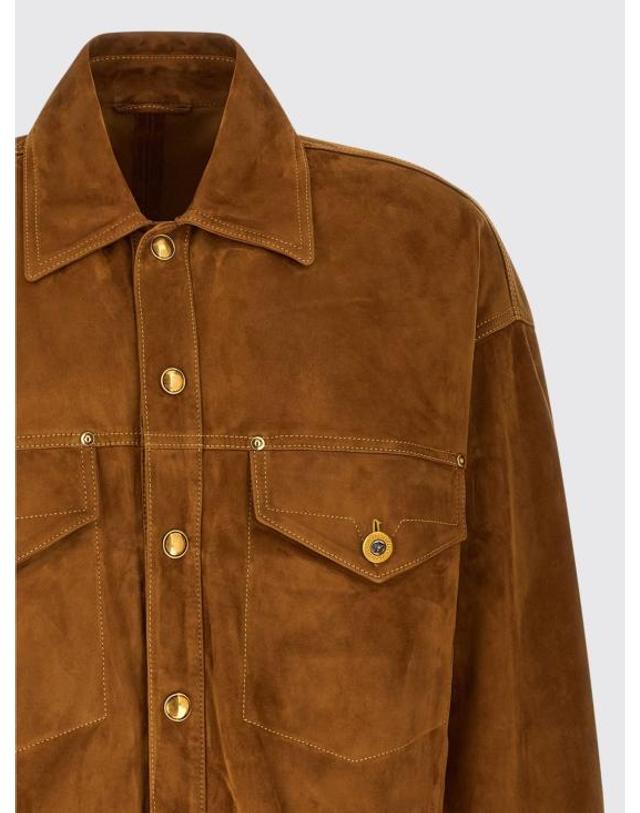 베르사체 [해외직구] 26FW 베르사체 무스탕 10253901A18380 1NN90 Brown 착용컷