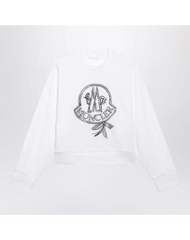 [해외직구] 26FW 몽클레어 긴팔 티셔츠 8G000258999V4 White