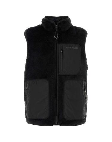[해외직구] 26FW 몽클레어 테디 플리스 리버시블 다운 질레 L20918G00007899ML 999 Black