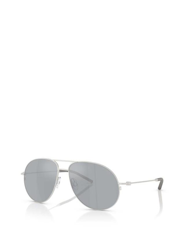 몽클레어 [해외직구] 26FW 몽클레어 FLYZE 플라이즈 에비에이터 프레임 선글라스 ME4002 10041U MATTE SILVER 착용컷