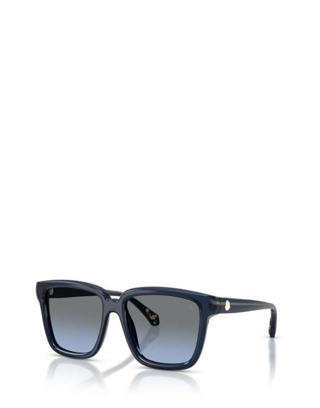 몽클레어 [해외직구] 26FW 몽클레어 선글라스 ME6026 30478F SHINY TRANSPARENT BLUE 착용컷
