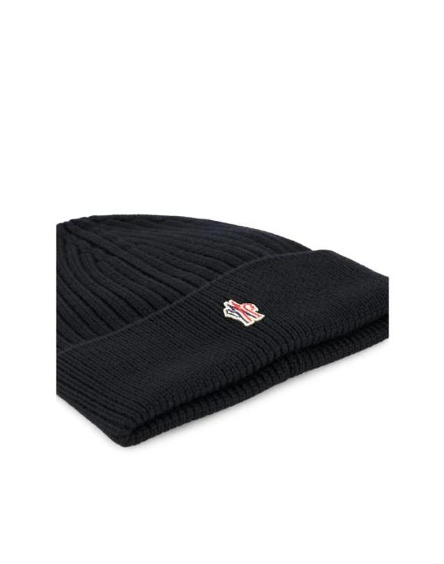몽클레어 [해외직구] 26FW 몽클레어 비니 04761 3B000 01 999 BLACK 착용컷