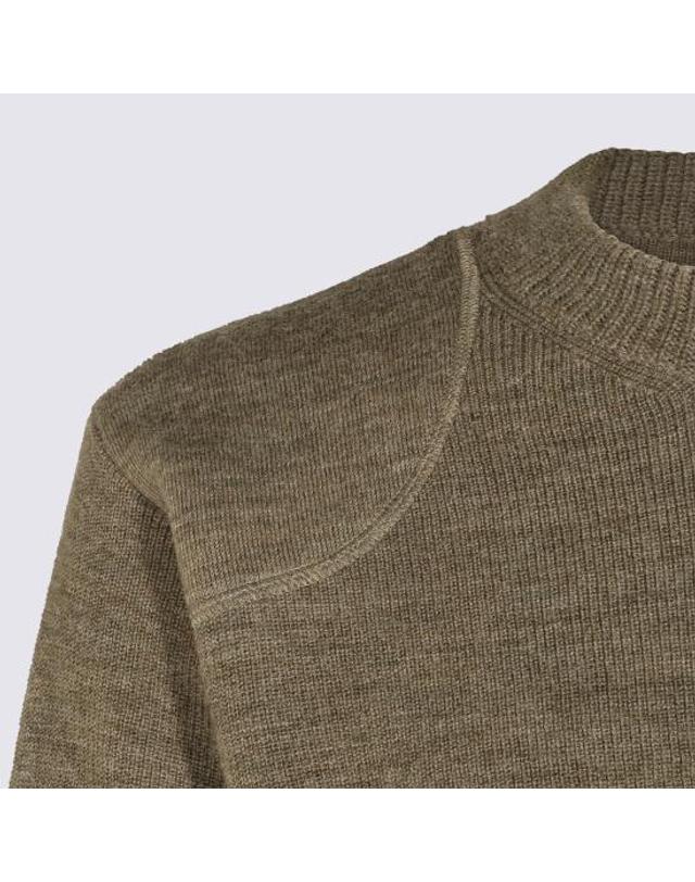 몽클레어 [해외직구] 26FW 몽클레어 스웨터 L20979C00002 N0561877 GREEN 착용컷