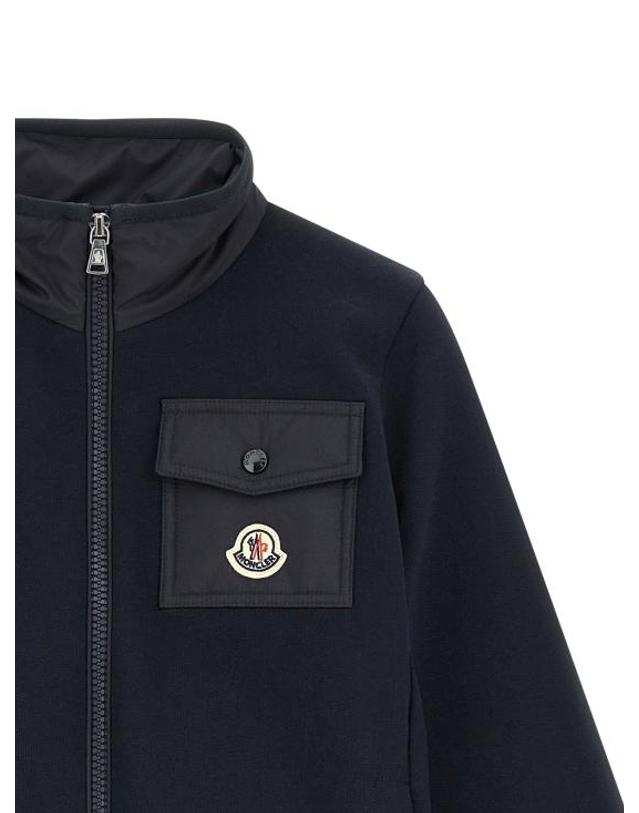 몽클레어 [해외직구] 몽클레어 긴팔 티셔츠 LDL29548G00030899PS778 NAVY 착용컷