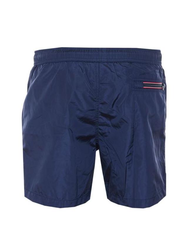 몽클레어 [해외직구] 26FW 몽클레어 로고 패치 스윔 쇼츠 L20912C0000453326743 NAVY 착용컷