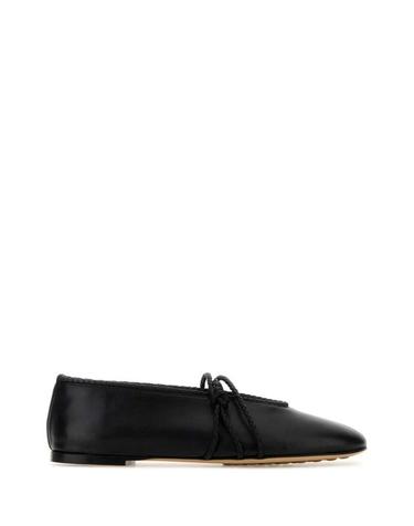 [해외직구] 26FW 보테가베네타 플랫 슈즈 855866VBSD0 1000 BLACK