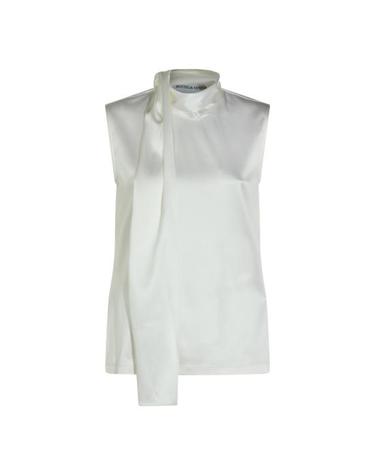 [해외직구] 26SS 보테가베네타 민소매 티셔츠 871259 V6KR09000 WHITE