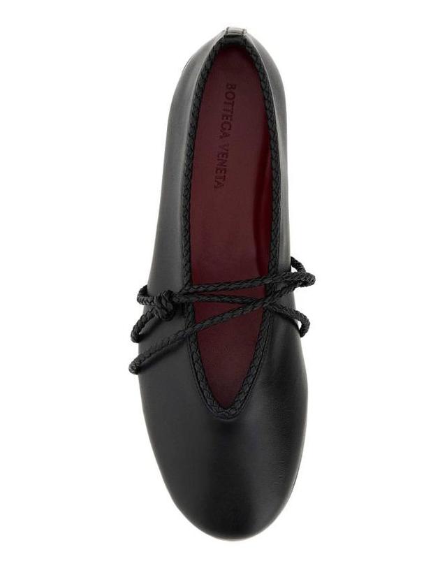 보테가베네타 [해외직구] 26FW 보테가베네타 플랫 슈즈 855866VBSD0 1000 BLACK 착용컷