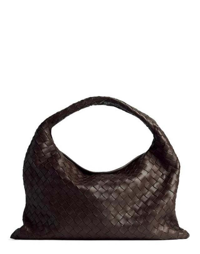 보테가베네타 [해외직구] 26FW 보테가베네타 스몰 홉 숄더백 796262 V3IV12190 BROWN 착용컷