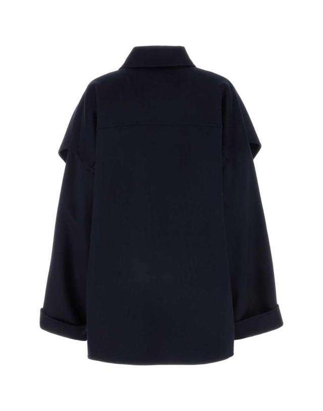 보테가베네타 [해외직구] 24SS 보테가베네타 코트 781309V3OO0 4121 NAVY 착용컷