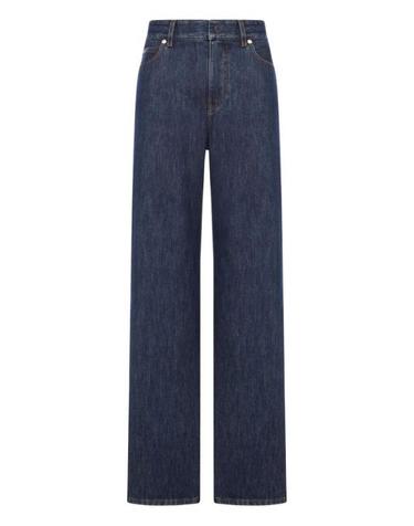 [해외직구] 26SS 펜디 다크 블루 데님 팬츠 FLP882 AW82 F1UKI BLUEBERRY