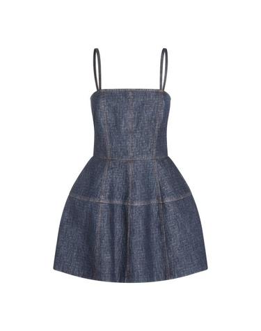 [해외직구] 26SS 펜디 데님 원피스 FLD568 AW82F1UKI BLUEBERRY