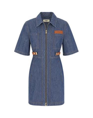 [해외직구] 26FW 펜디 데님 원피스 FLD576AW8H F0QB0 DENIM