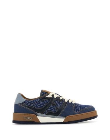 [해외직구] 펜디 매치 FF 자카드 스니커즈 7E1495AU2N F1SVJ NAVY