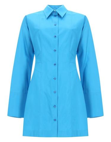 [해외직구] 26FW 펜디 미디 원피스 FDD537 AW9BF1W0L BABY BLUE