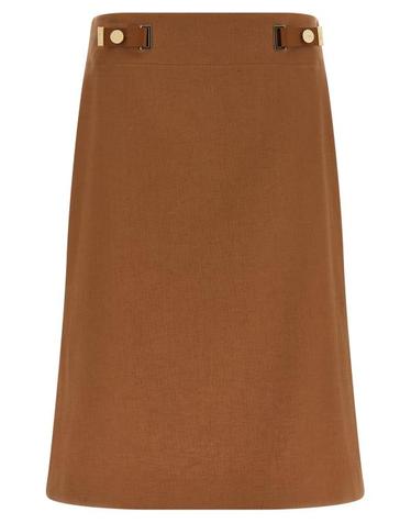 [해외직구] 26FW 펜디 스커트 FE339686BM BROWN