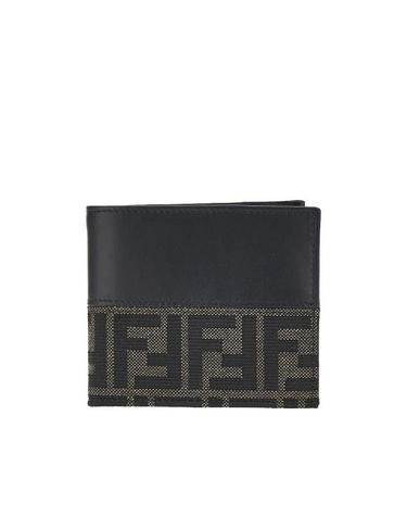 [해외직구] 26FW 펜디 FF 바이폴드 월렛 7M0169B139 Brown