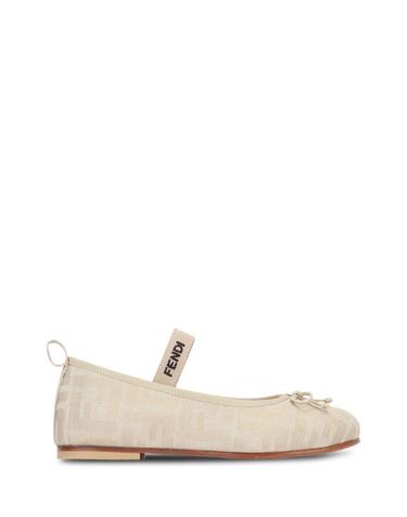 [해외직구] 26SS 펜디 플랫 슈즈 JFR376AOTC F1R7I BEIGE