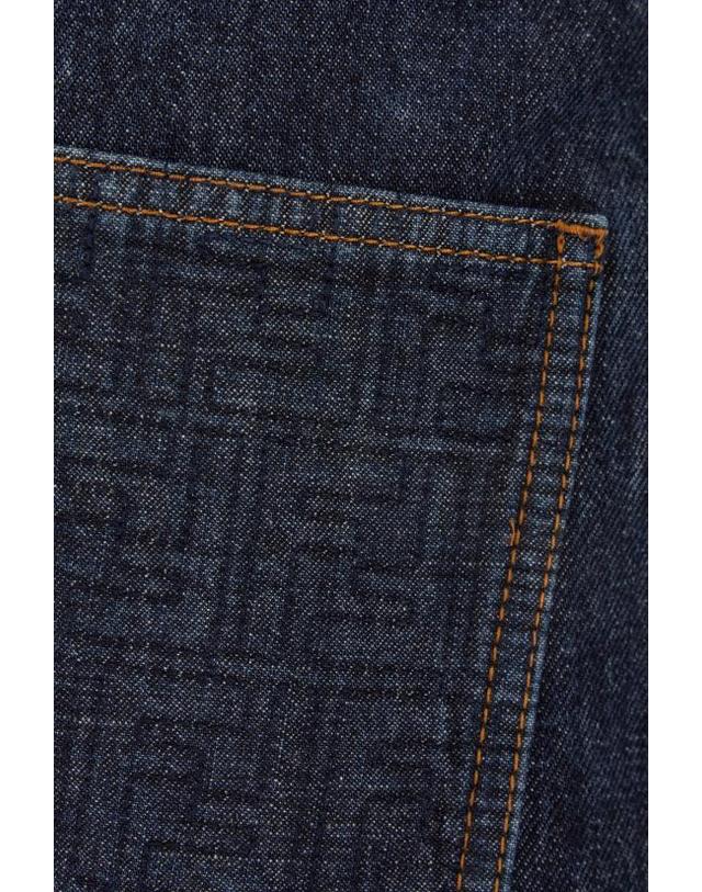 펜디 [해외직구] 26SS 펜디 숏팬츠 FLP861AW82 F1UKI BLUEBERRY 착용컷