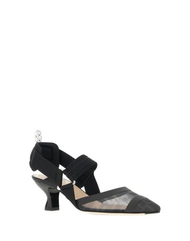 펜디 [해외직구] 26FW 펜디 콜리브리 레더 슬링백 8J6716A8UG F0MQ0 BLACK 착용컷