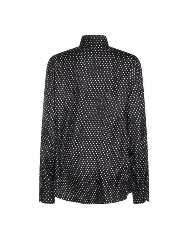 펜디 [해외직구] 26SS 펜디 긴팔 셔츠 FS0585 AVZ6F0QA1 BLACK WHITE 착용컷