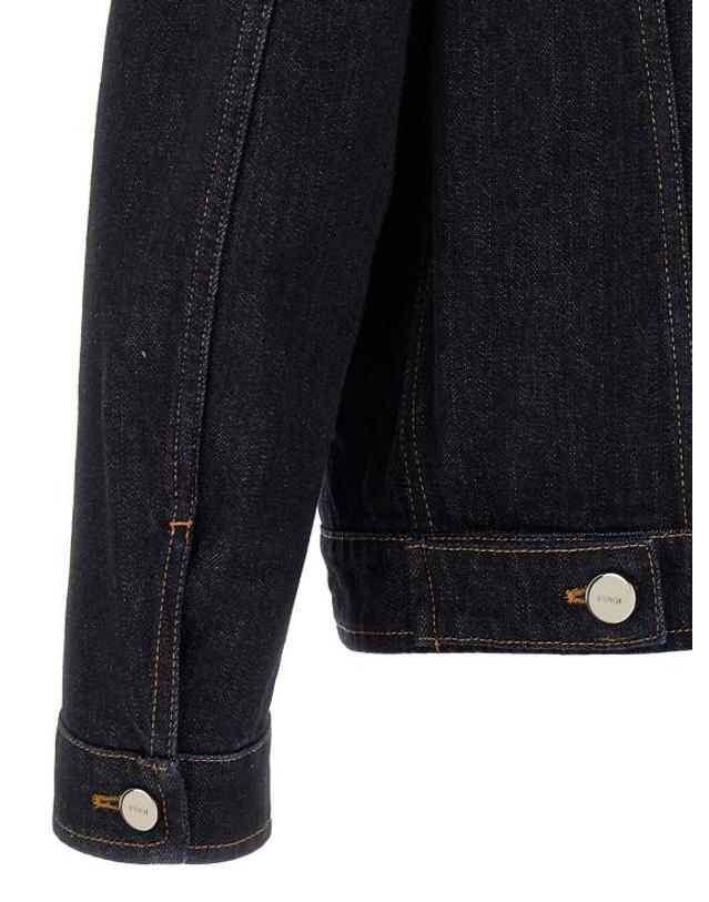 펜디 [해외직구] 25SS 펜디 자켓 FE308709BM BLUE 착용컷