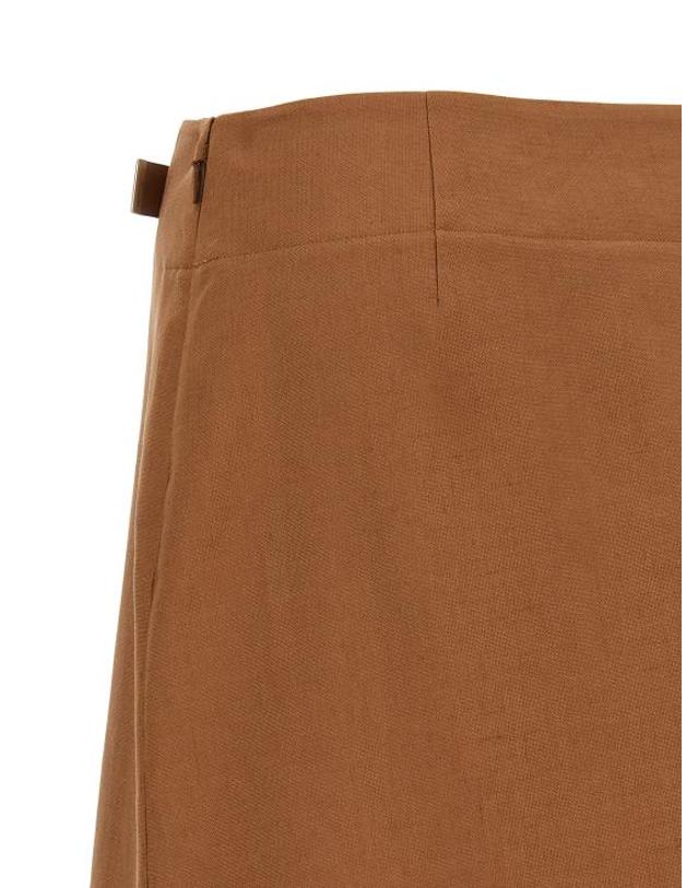 펜디 [해외직구] 26FW 펜디 스커트 FE339686BM BROWN 착용컷