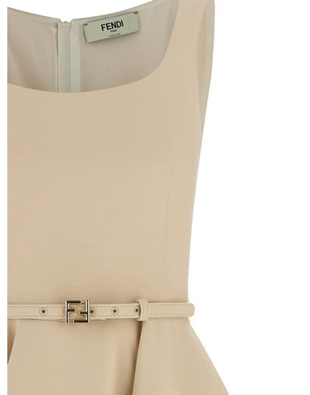 펜디 [해외직구] 26SS 펜디 원피스 FE329180BM BEIGE 착용컷