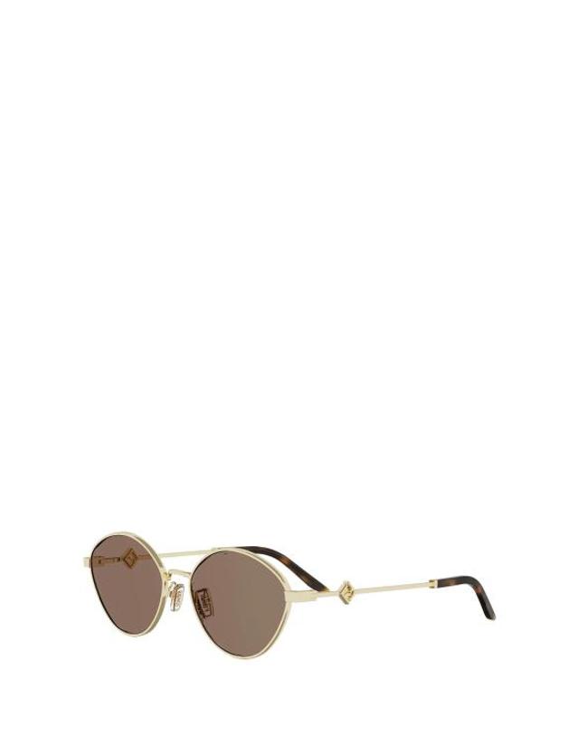 펜디 [해외직구] 26FW 펜디 선글라스 FE40217U 30E GOLD 착용컷
