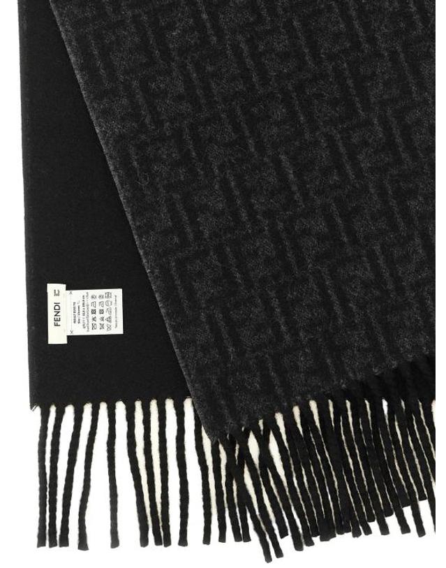 펜디 [해외직구] 26FW 펜디 머플러 스카프 FE344409BM BLACK 착용컷