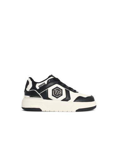 필립플레인 [해외직구] 26SS 필립 플레인 스니커즈 SAFS USC 0925 PTE003N0102 White