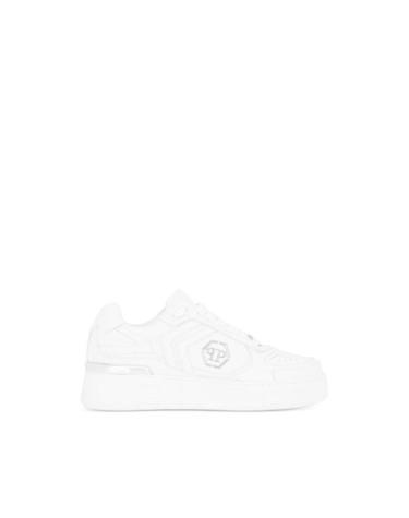 [해외직구] 26FW 필립 플레인 스니커즈 USC1007 PLE010N 01 WHITE