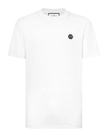 [해외직구] 26FW 필립 플레인 반팔 티셔츠 MTK8740PJY002N01 WHITE