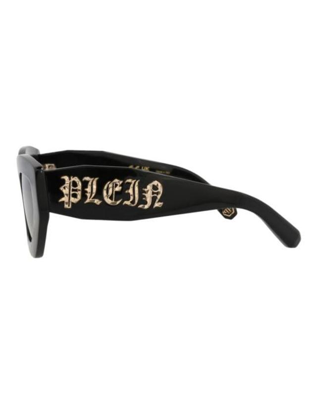필립플레인 [해외직구] 필립 플레인 선글라스 SPP099M 55 0700 00012 NS Black 착용컷