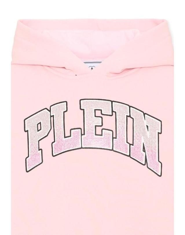 필립플레인 [해외직구] 26FW 주니어 필립 플레인 풀오버 F6PHJGHS037 042 PINK 착용컷