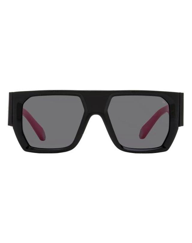 필립플레인 [해외직구] 필립 플레인 선글라스 019ed27c 4062 7437 9dcc c030553cc0da BLACK 착용컷