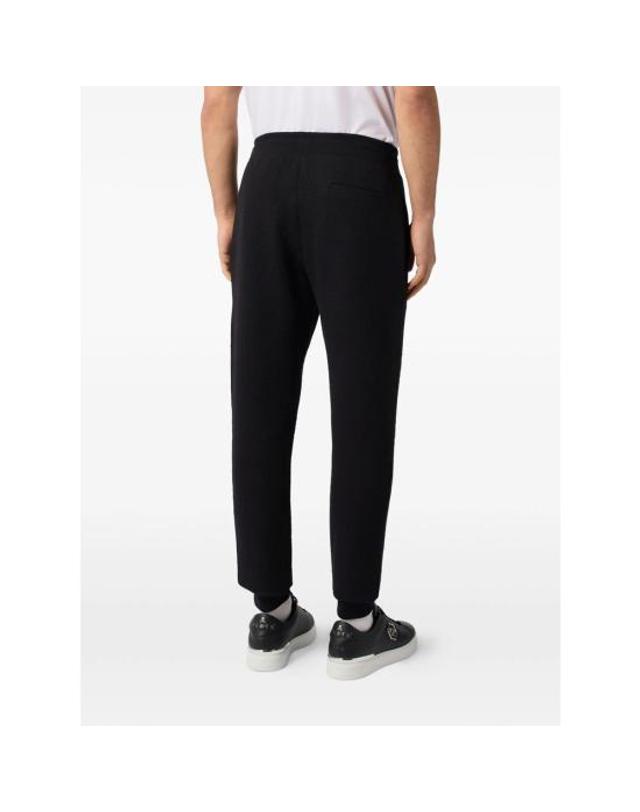 필립플레인 [해외직구] 26FW 필립 플레인 트레이닝 조거 팬츠 MJT2867 PTE021N 02 BLACK 착용컷