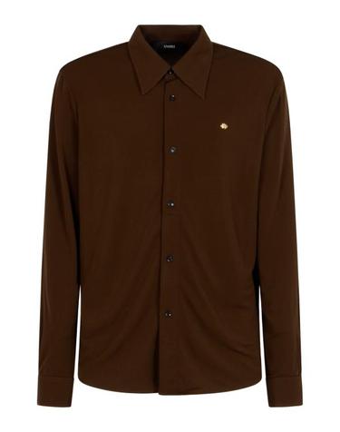 [해외직구] 25FW 아미리 긴팔 셔츠 AMSTDT1060 200 Dark brown