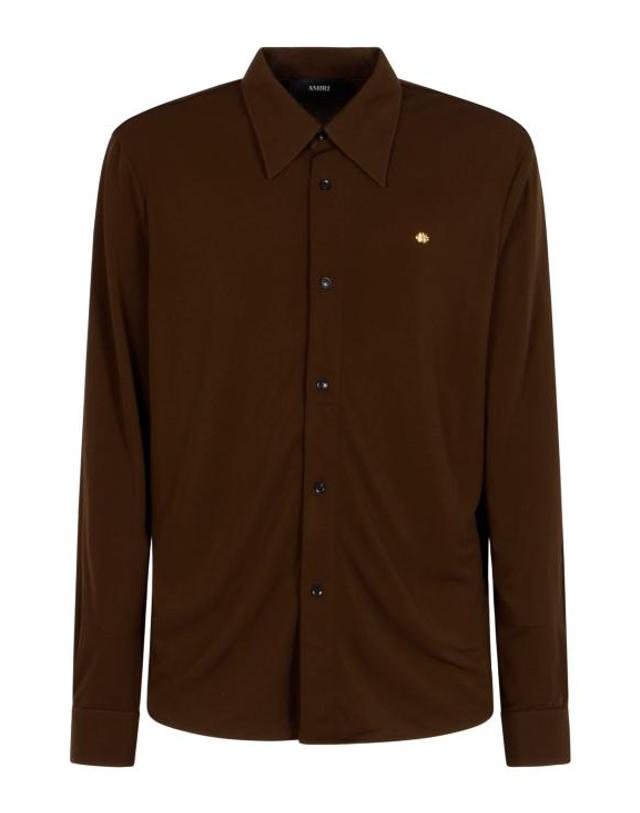 아미리 [해외직구] 25FW 아미리 긴팔 셔츠 AMSTDT1060 200 Dark brown 착용컷