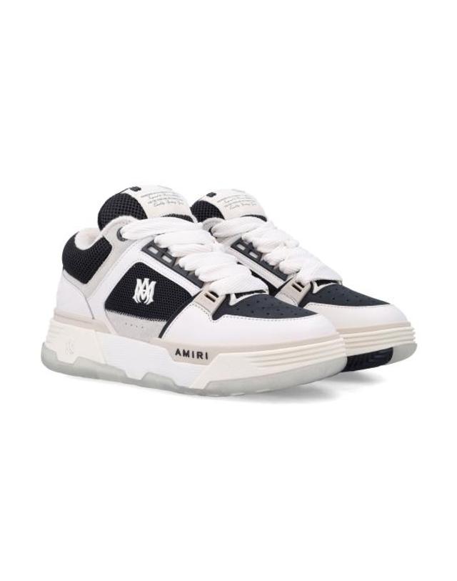 아미리 [해외직구] 26FW 아미리 MA 1 하이탑 스니커즈 AMFOSR1097 087 BLACK ALABASTER 착용컷
