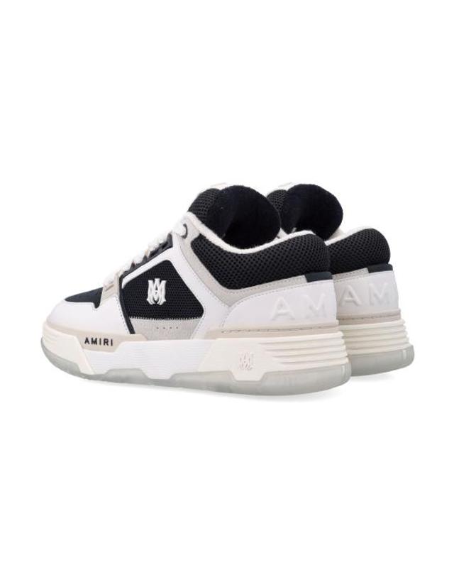 아미리 [해외직구] 26FW 아미리 MA 1 하이탑 스니커즈 AMFOSR1097 087 BLACK ALABASTER 착용컷