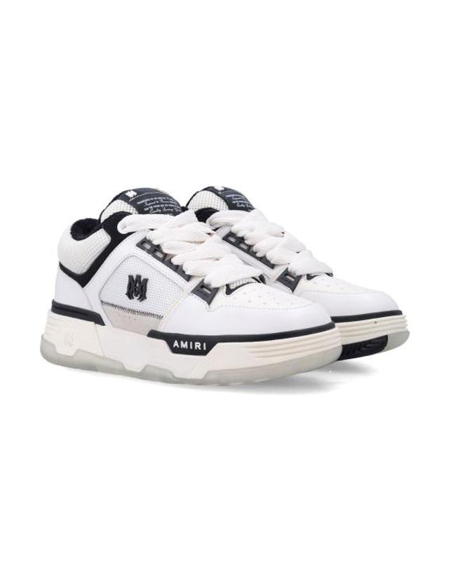 아미리 [해외직구] 26FW 아미리 MA 1 하이탑 스니커즈 AMFOSR1097 111 WHITE BLACK 착용컷
