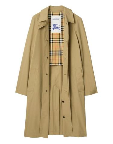 [해외직구] 26SS 버버리 롱 코튼 카 코트 8117516 C2981 BEIGE