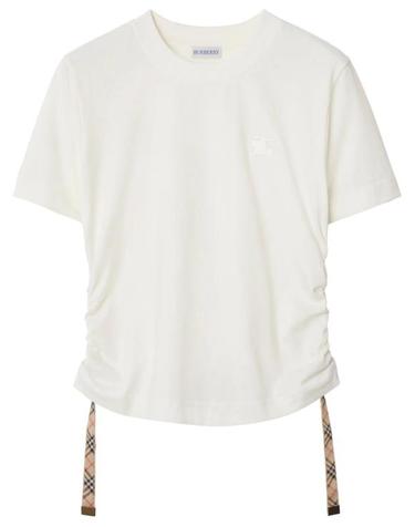 [해외직구] 26SS 버버리 반팔 티셔츠 8109184 B8764 White