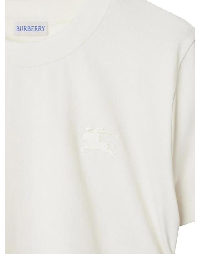 버버리 [해외직구] 26SS 버버리 반팔 티셔츠 8109184 B8764 White 착용컷